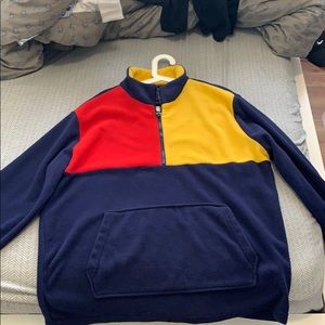 Oversized quarter zip